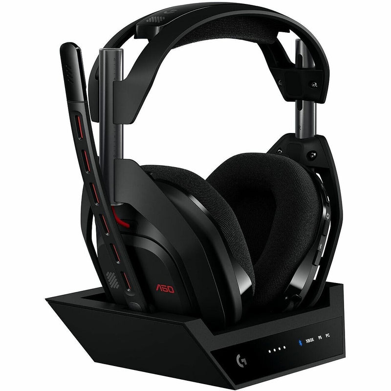 Logitech Astro A50 Gen 5 Wireless Noise Canceling Bluetooth Dolby Digital Gaming Headset, UC Certified, Black (939-002217)
