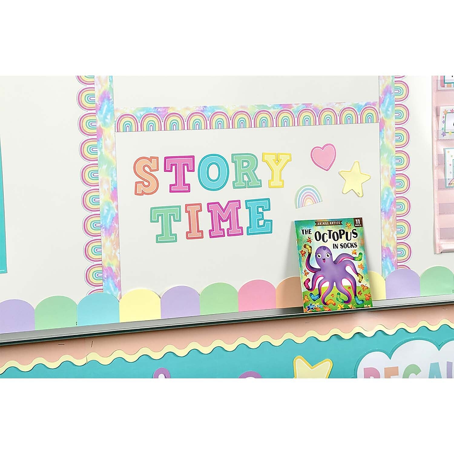 Teacher Created Resources Pastel Pop Hearts Mini Accents, 36/Pack, 6 Packs/Bundle (TCR8420-6)