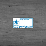 1-Color Advertising Label, Rectangle, 2" x 4", Qty 5000