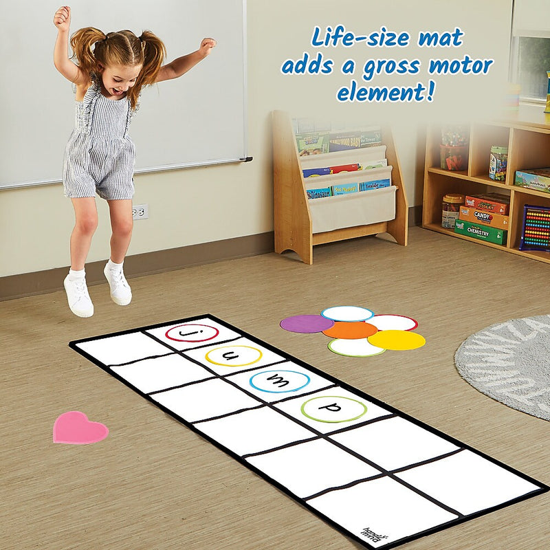 hand2mind Elkonin Box Floor Mat Activity Set (96984)