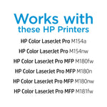 HP 204A Yellow Standard Yield Toner Cartridge, Prints Up to 900 pages (CF512A)