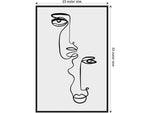 Amanti Art Faces 2, Canvas, 23" x 33" (A42675515423)