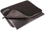 Case Logic Reflect 15.6" Polyester Laptop Sleeve, Shock Absorbing, Black (3203963)