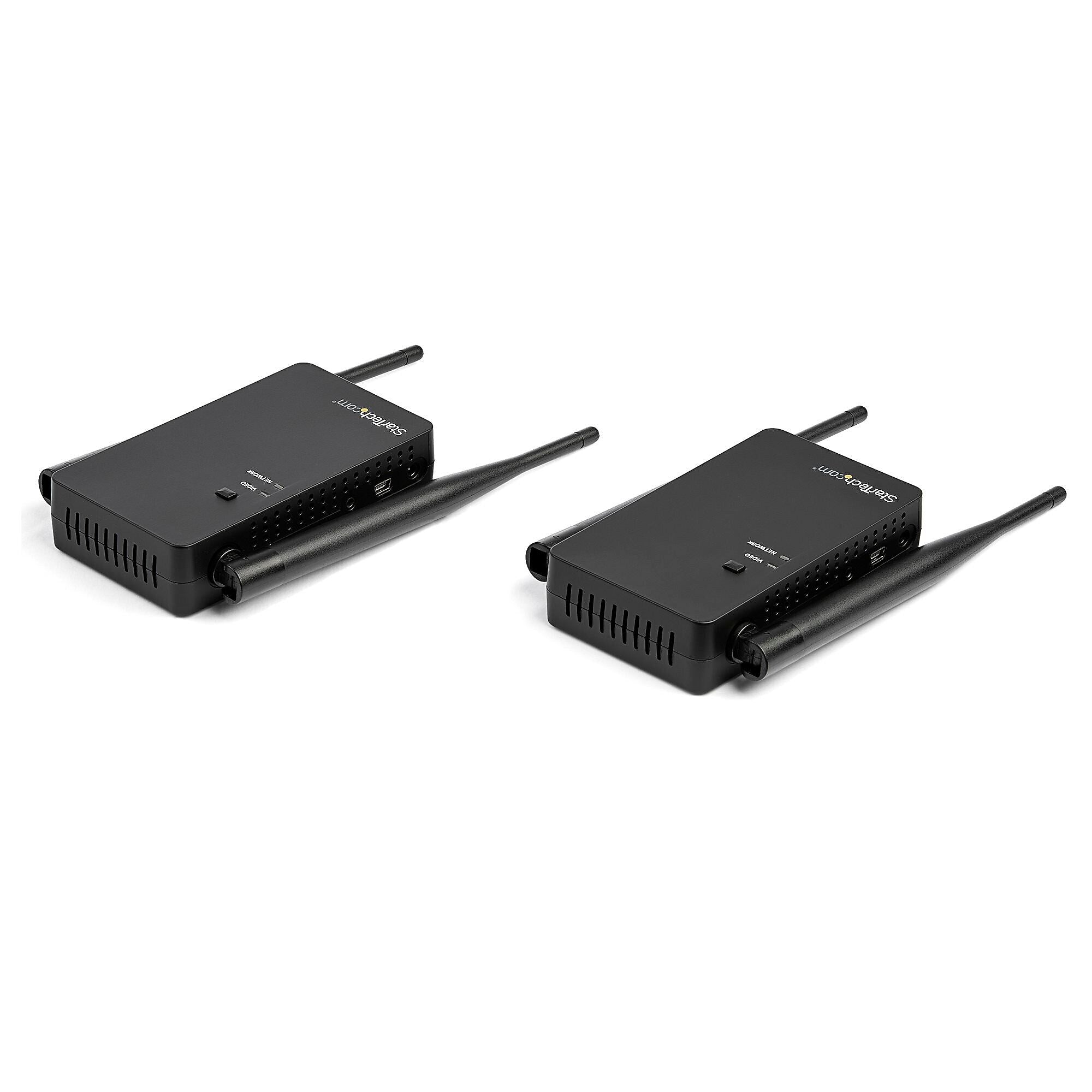 StarTech.com HDMI over Wireless Video Extender Kit, Female to Female, 656ft Wireless Range, 1080p 60Hz, 7.1 Audio (ST121WHDLR)