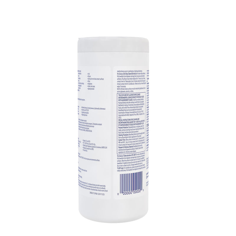 Diversey Oxivir Tb Disinfecting Wipes, 60 Wipes/Container, 12/Carton (5388471)
