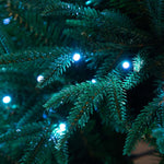 Nearly Natural 6-ft Pre-Lit Artificial Edmonton Fir Light Show Memory Shape Christmas Tree (T4785)
