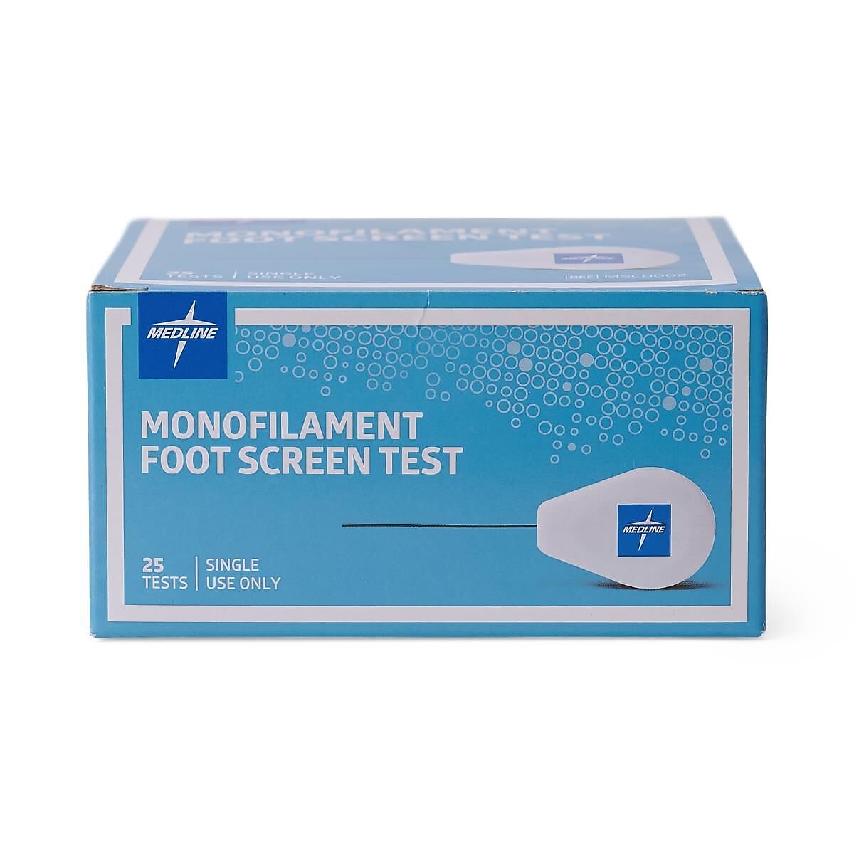 Medline Neuropathy Monofilaments and Diabetic Foot Ulcer Testing, Latex-free, 25/Box (MSC0002)