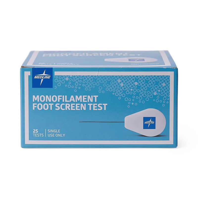 Medline Neuropathy Monofilaments and Diabetic Foot Ulcer Testing, Latex-free, 25/Box (MSC0002)