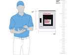 First Aid Only Right Response Bleeding Control Cabinet with Multiple Victim Tote, California AB2260, with Alarm (91522)