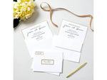 Avery Easy Peel Laser/Inkjet Address Labels, 1" x 2 5/8", White with Metallic Gold Borders, 300 Labels/Pack (6540)