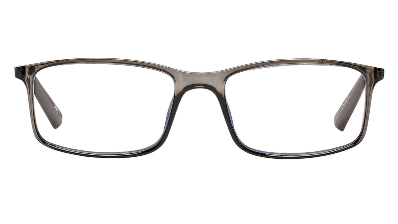 SAV Optitek Blue Light +1.50 Reading Glasses, Gray (E7259)