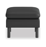 HON Parkwyn Polyurethane Ottoman, Black (HVLVLOT.BLK01)