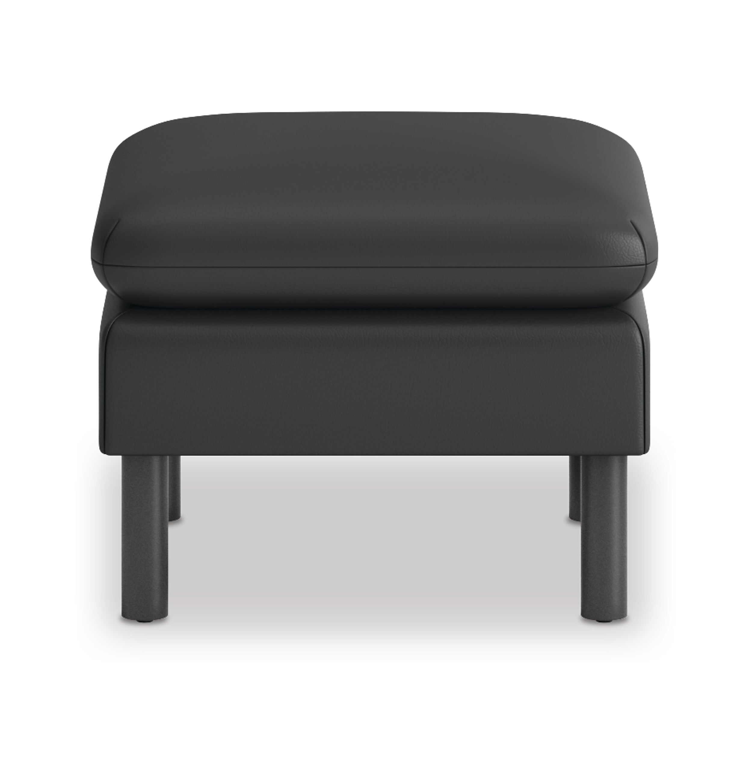 HON Parkwyn Polyurethane Ottoman, Black (HVLVLOT.BLK01)