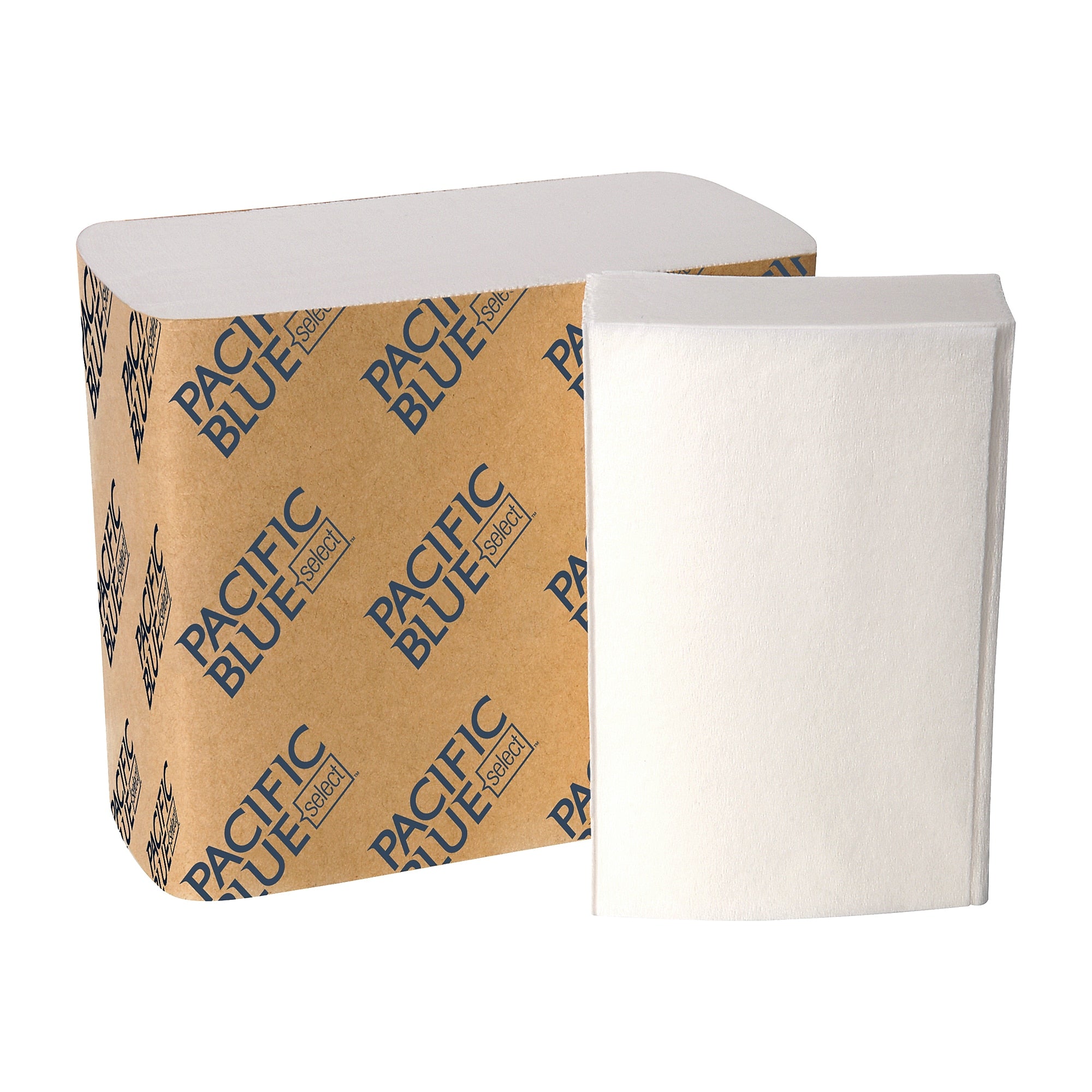 Pacific Blue Select Door Tissue, 2-ply, Tissues/Box, 40 Boxes/Pack (10440)