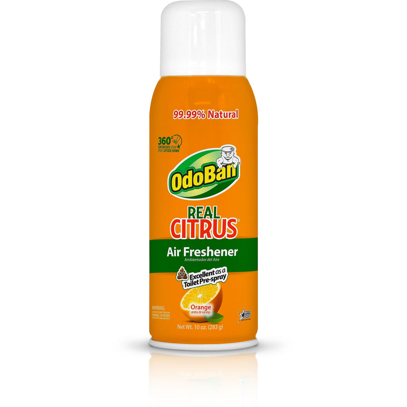 OdoBan Real Citrus Air Freshener Spray, 10 oz., Orange Scent (9793D70-10A)
