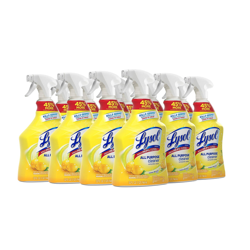 Lysol All-Purpose Cleaner, Lemon Breeze, 32 Oz. (RAC75352EA)