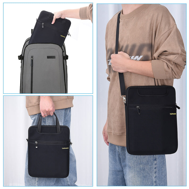 TechProtectus Neoprene Water Resistant Laptop Bag (TP-BK-V11)
