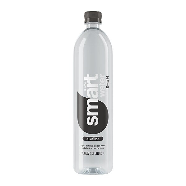 smartwater alkaline Mineral Water, 33.81 oz., 12 Bottles/Pack (786162411167)
