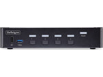 StarTech D86A2-4-PORT-8K-KVM USB DisplayPort 4-Port KVM Switch