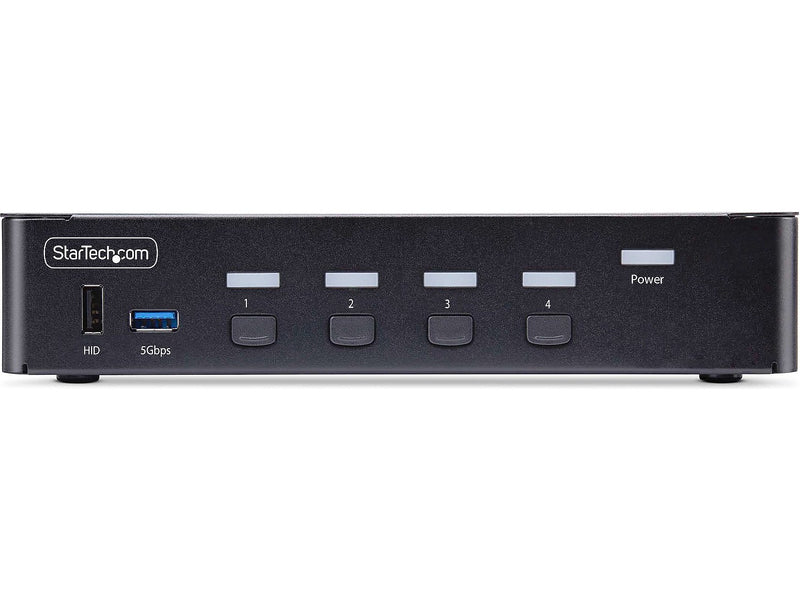 StarTech D86A2-4-PORT-8K-KVM USB DisplayPort 4-Port KVM Switch