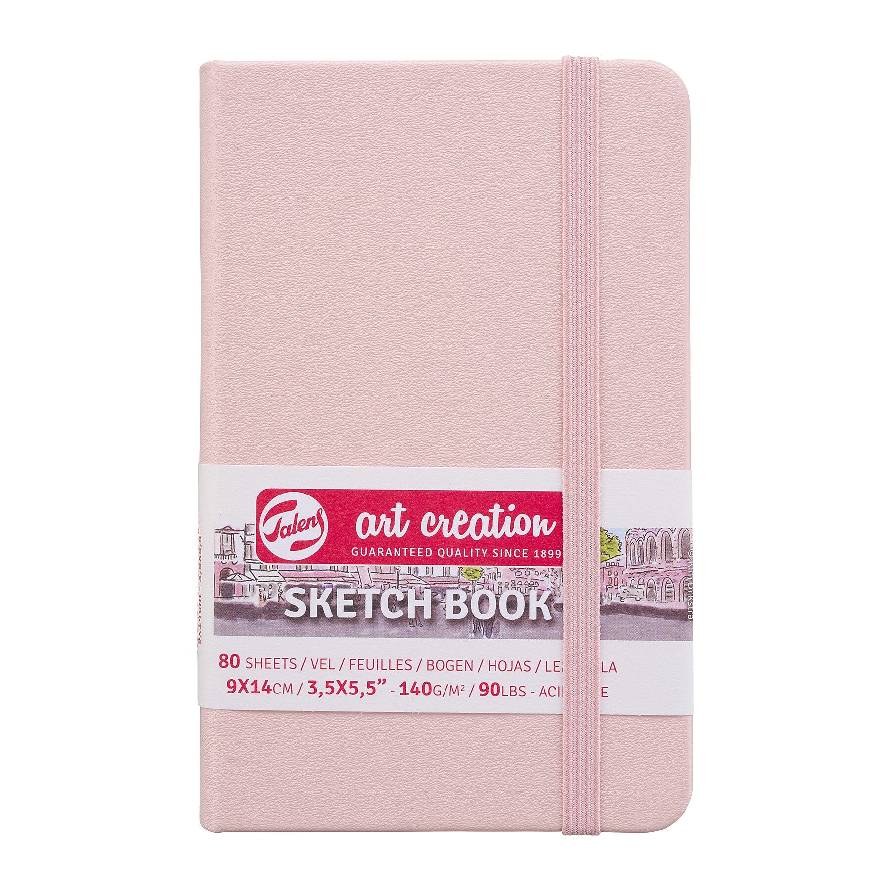 Talens Art Creation 3.5" x 5.5" Sketch Book, 80 Sheets/Book, 5/Bundle (TLN9314011M-5)