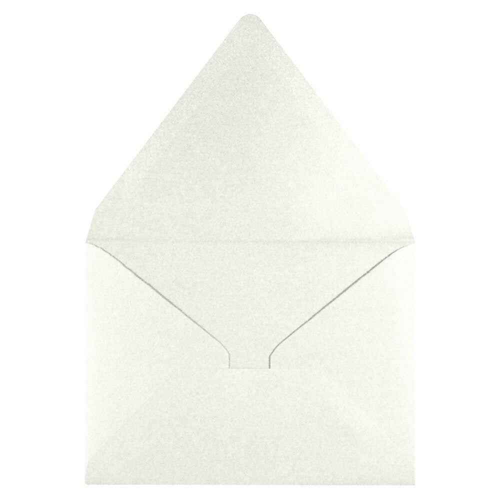 LUX A2 Contour Flap Envelopes, 50/Box, Quartz Metallic (1870-08-50)