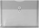 JAM Paper Premium Plastic Document File, Letter, Gray, 3/Pack (218B1SMX3)