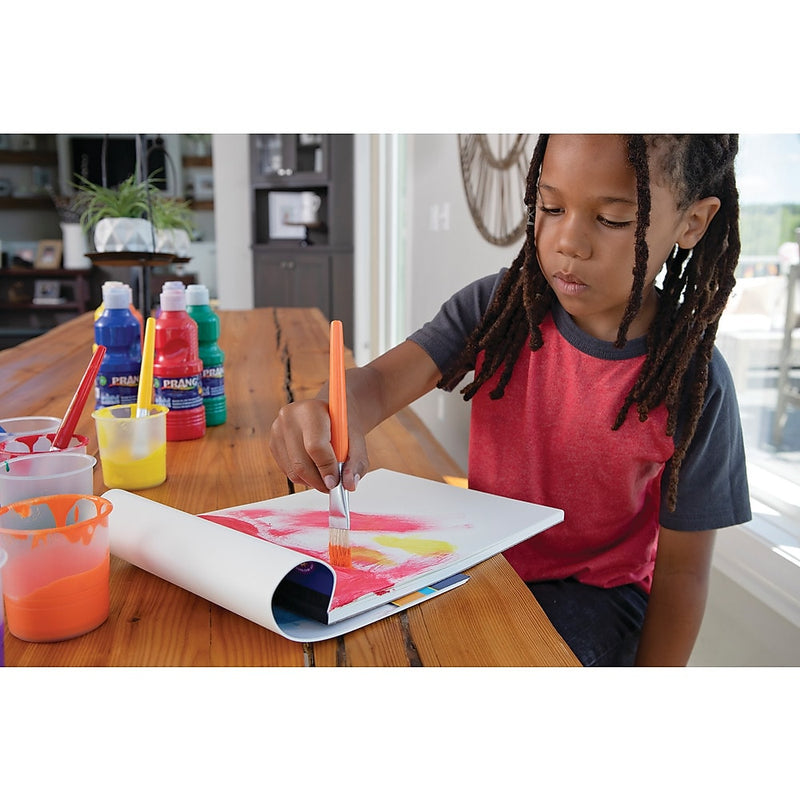 Prang Ready-to-Use Washable Tempera Paint, Orange, 16 oz. (21602)