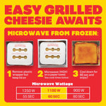Lunchables Crispy Pepperoni Pizza Grilled Cheesies, 6.2 oz, 12/Pack (220-02479)