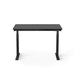 VersaDesk PowerLift 48"W Electric Rectangular Adjustable Standing Desk, Black (PLSDR4830-BB-APP )