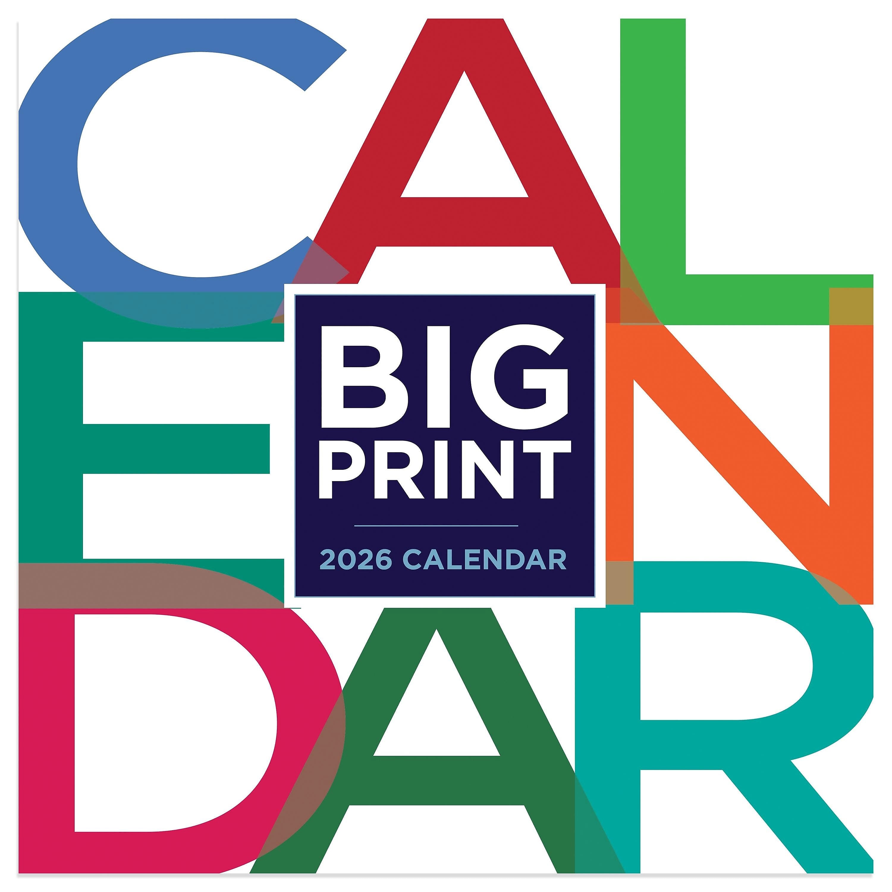 2026 TF Publishing 12" x 17" TF Publishing 7" x 7" Big Print Mini Calendar 26-2111