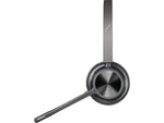 Poly Voyager 4300 UC Series USB-A Bluetooth Stereo Phone & Computer Headset, Unified Communications Certified (77Y99AA)
