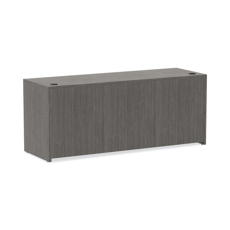 Alera Alera Valencia Series Credenza Shell, 70.88w x 23.63d x 29.5h, Gray