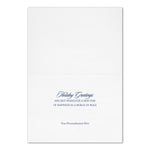 "Snowy Serenity" Holiday  Card w/ Silver Lined White Envelope, 250/BX