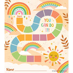 Teacher Created Resources Super Star Reward Trackers with Stickers, 5.25" x 6", Multicolored, 3 Packs/Bundle (TCR6868-3)