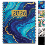 2026 Global Printed Products 5-Cover 8.5" x 11" Calendar Year Monthly Standard Planner, Paperboard Cover (NRY26-8511M-F)