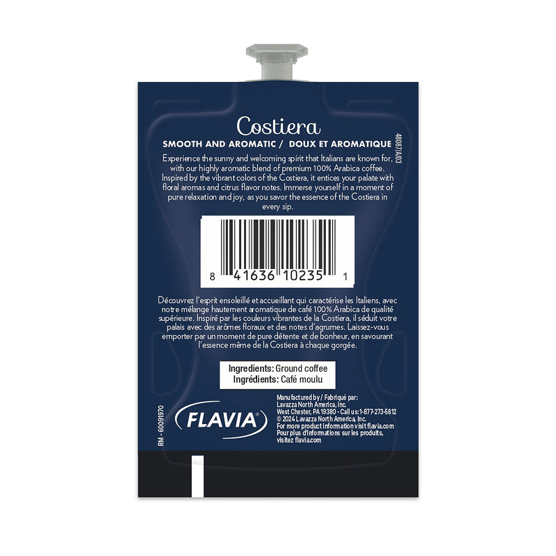 Lavazza Gran Aroma Citrus Coffee Flavia Freshpacks, Light Roast, 76/Carton (48087)