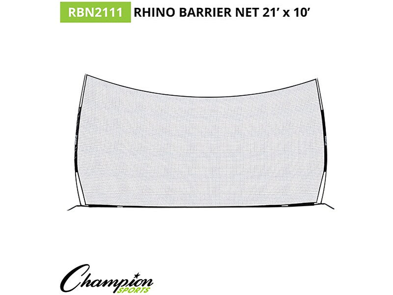 Champion Sports RHINO Flex Lacrosse Barrier Net, Black (RBM77)