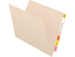 Medical Arts Press End Tab File Folder, Straight-Cut, Letter Size, Manila, 50/Box (S-01103-50-3)
