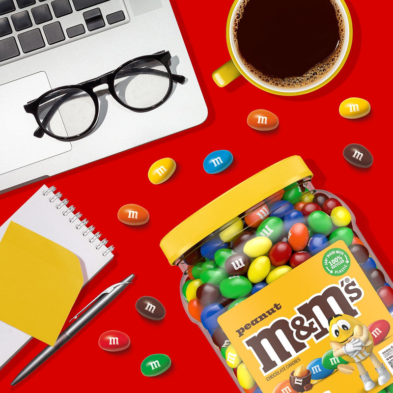 M&M's Peanut Milk Chocolate Pieces, 62 oz. (209-00060)