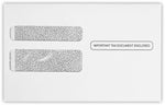 JAM Paper Security Tinted Booklet Envelope 5 3/4" x 9 1/4", White, 50/Pack (7485-W2-50)