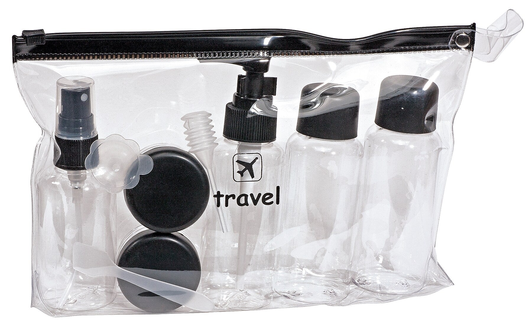 Naturally by Kingsley PVC Toiletry Bag Kit (TC-37)