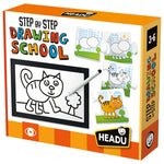 Headu Step by Step Drawing School, 10 Pages (HDUIT21062)