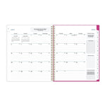 2025-2026 Blue Sky Star Confetti 8.5" x 11" Academic Year Weekly & Monthly Planner, Plastic Cover, Multicolored (136609-A26)