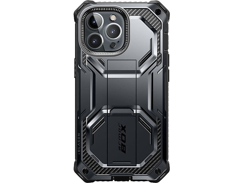 i-Blason Armorbox Black Rugged Case for iPhone 14 Pro (iPhone2022Pro-6.1-Armorbox-SP-Black)