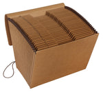 Pendaflex Reinforced Kraft Accordion File, Numerical Index, 31 Pocket, Letter, Kraft (K17DOX)