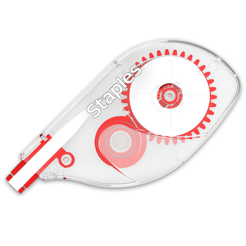 Staples Correction Tape, White, 6/Pack (ST59819)