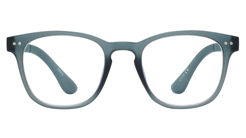 SAV Tri-focus Blue Light +2.00 Reading Glasses, Teal (E2306)