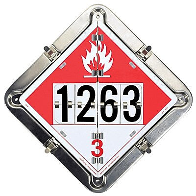 Labelmaster Placard With Mounting Holes (126CT)