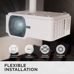 ViewSonic 5000 Lumens 1080P Laser Projector with 1.6x Optical Zoom, White (LS741HD)